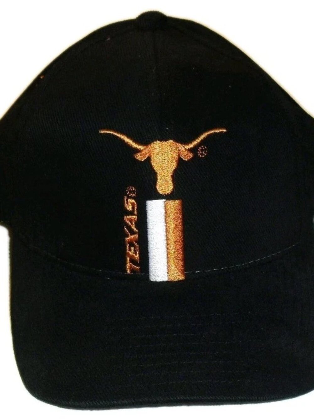 Texas Longhorns Vintage 90s Logo 7 Mens Snapback hat Cap New Ncaa Black Color